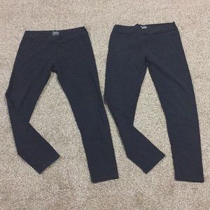 Girls Justice Black Leggings Size 18